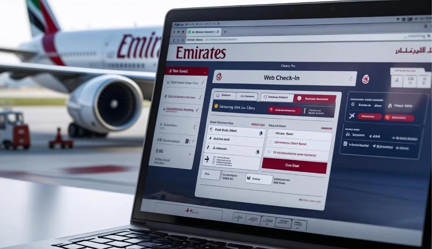 Emirates Web Check-in: Timings, Process, Boarding Pass & More